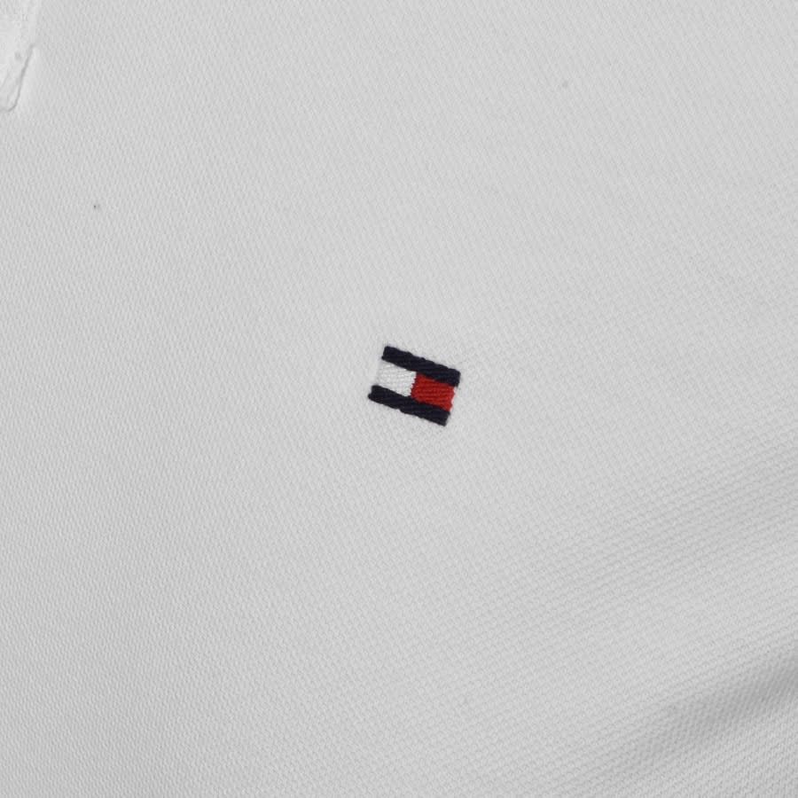 Alternative Image for ProductTommy Hilfiger Slim Fit Bomber Collar Polo White3